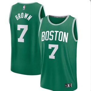 Boston Celtics Jaylen Brown Fanatics Jersey